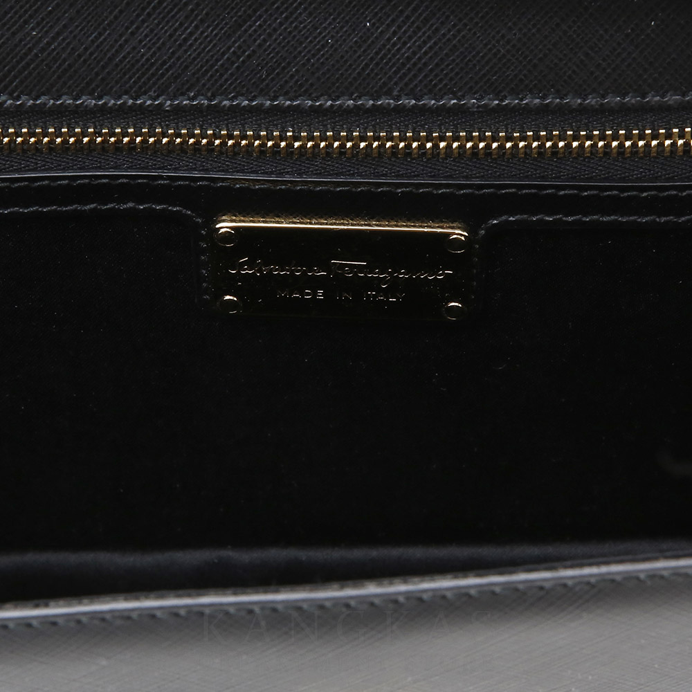 FERRAGAMO(USED)페레가모 바라리본 체인 숄더백